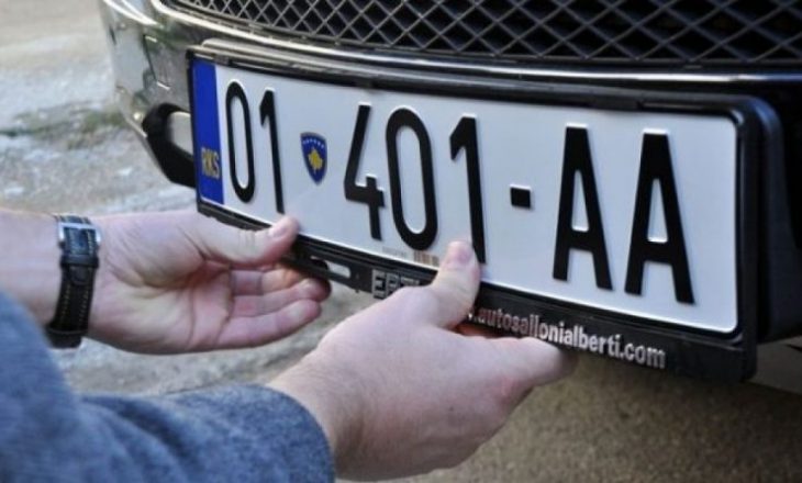 Zyrtare: Nga 21 nëntori gjoba 150 euro, në mars hiqen lehtësirat për regjistrimin e veturave me targa RKS