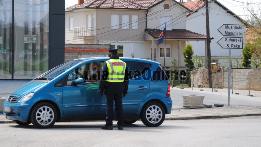 Për dy javë Policia e Suharekës ka shqiptuar mbi 500 tiketa trafiku