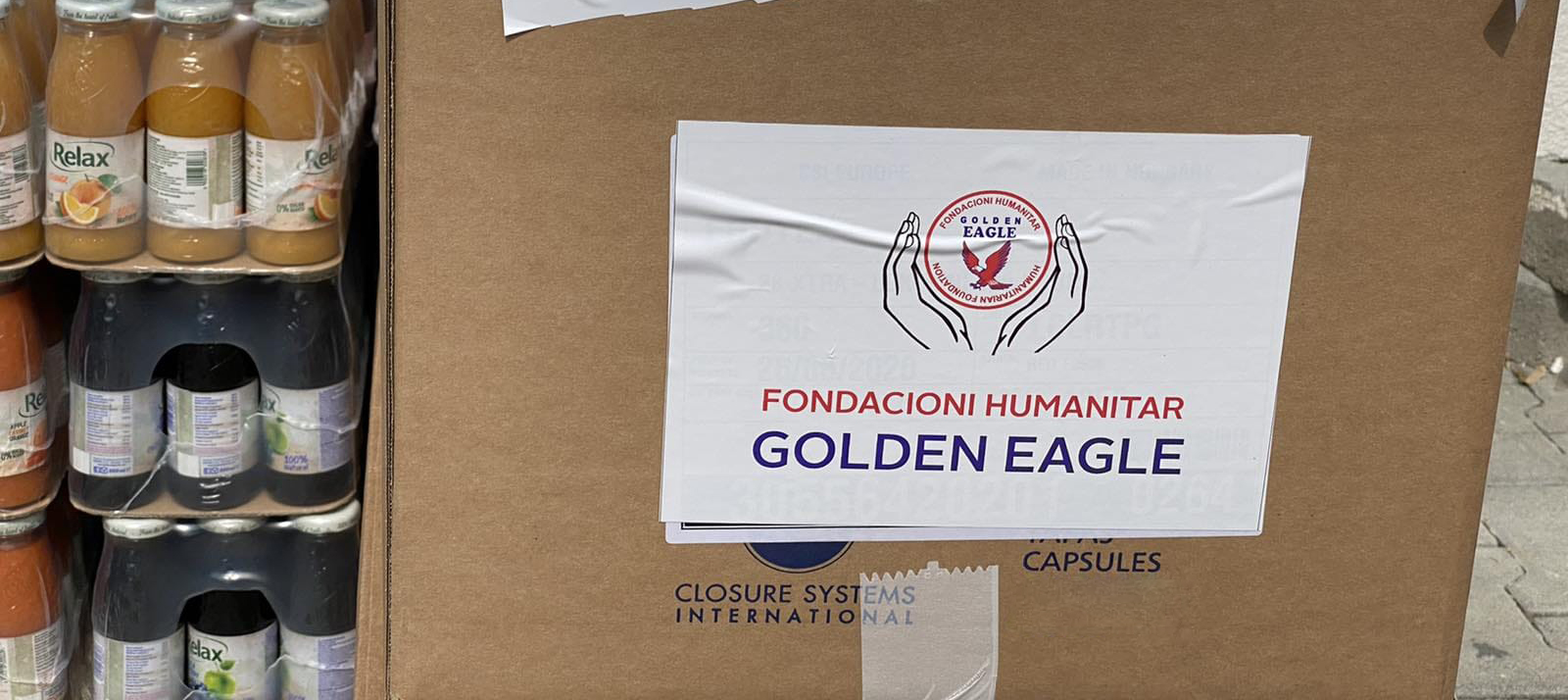 Donacion për spitalin e Ferizajit nga fondacioni Golden Eagle