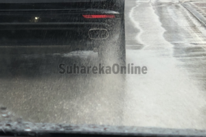Reshjet e shumta të shiut, Policia apelon për kujdes të shtuar për pjesëmarrësit në trafik