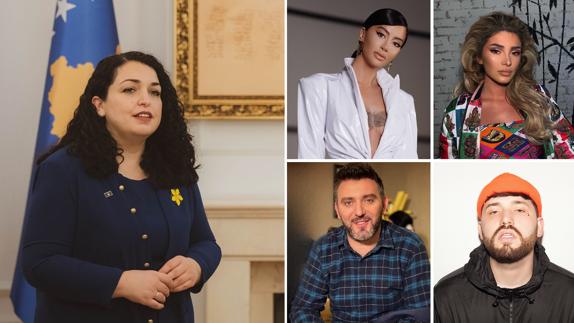 Artistët shqiptarë urojnë Vjosa Osmanin pasi u zgjodh Presidente e Kosovës