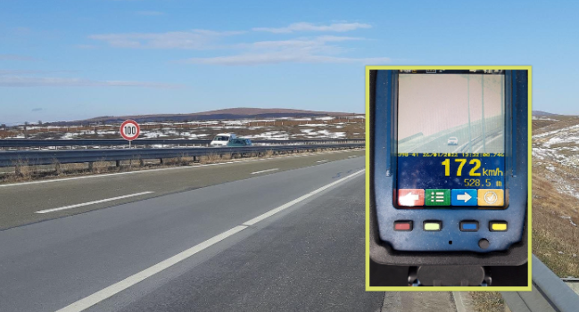 Ishte duke vozitur me 172 km/h, i ndalohet për tre muaj vozitja shoferit kosovar