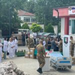 QKMF-Suharekë pranon pajisje medicinale donacion nga KFOR-i Italian