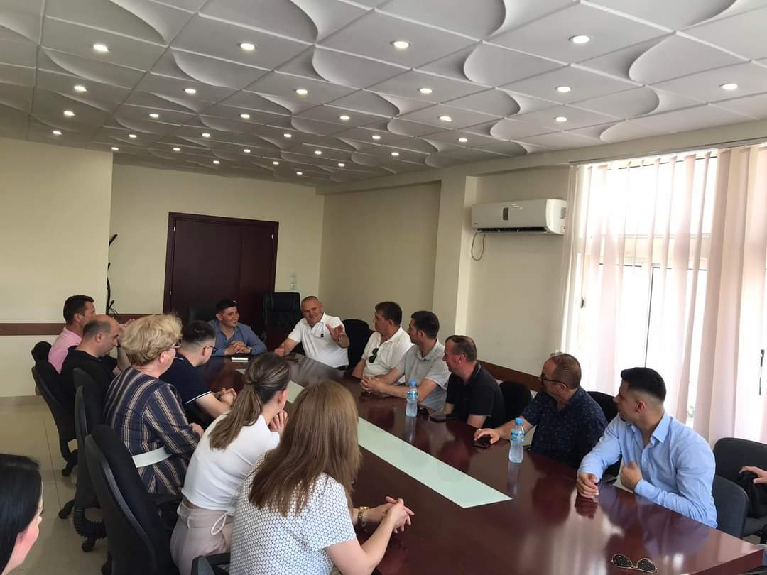 Delegacioni i Kuvendit Komunal të Suharekës në vizitë pune në Sarandë