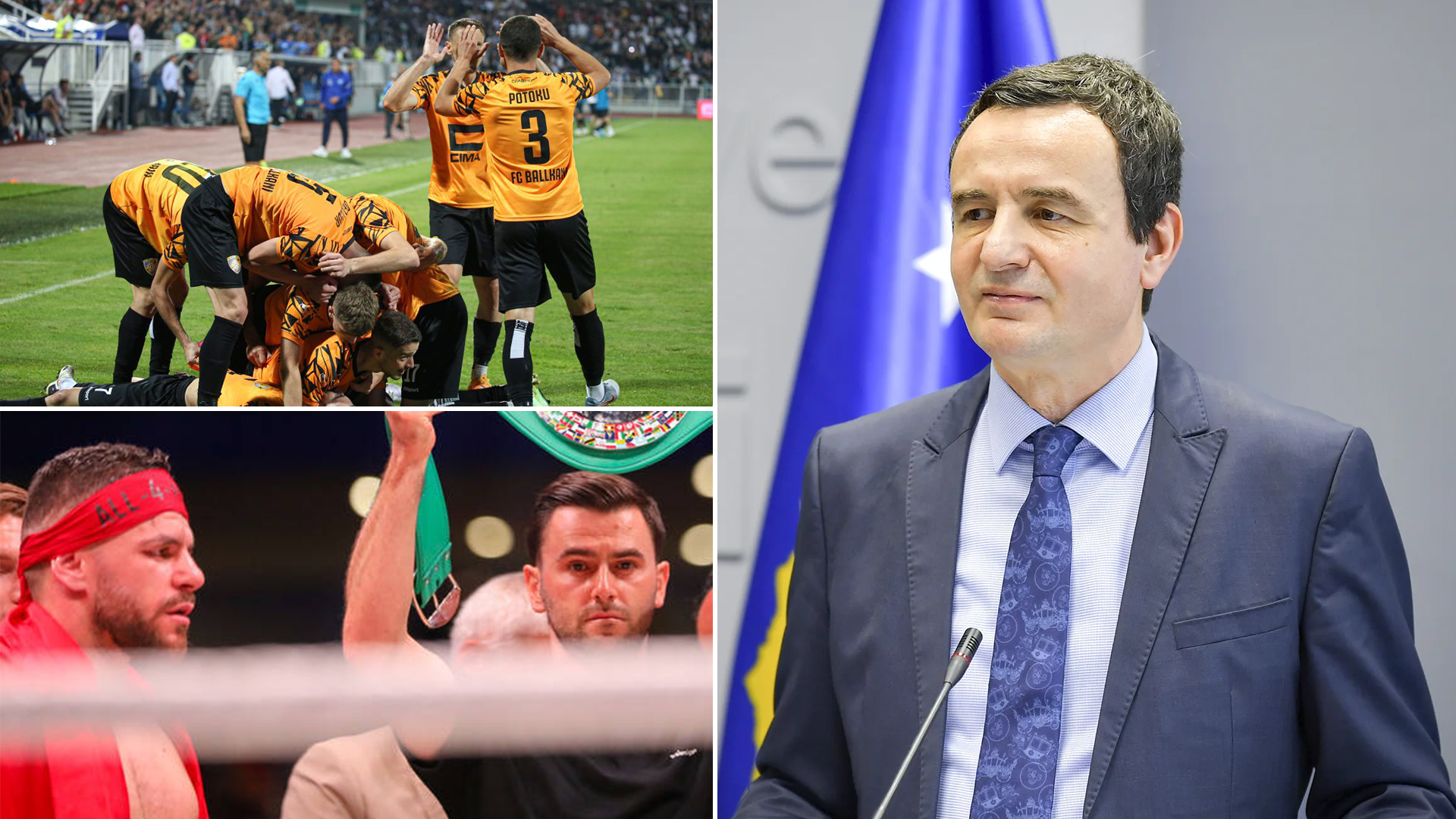 Kryeministri Kurti: Mbrëmë FC Ballkani e Florian Marku shënuan suksese të jashtëzakonshme