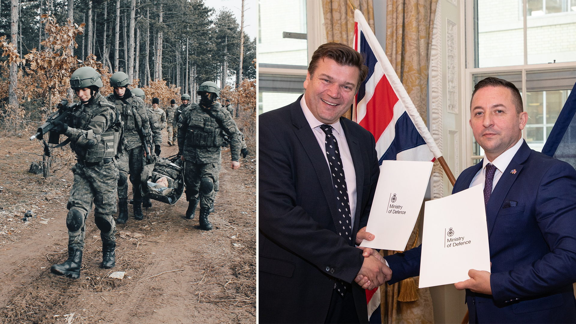 Nënshkruhet deklaratë për bashkë-zbarkimin e FSK-së me ushtrinë britanike në misione ushtarake