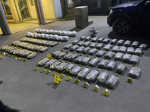 Policia e Kosovës arreston një person, u kap me 107 kilogram marihuanë