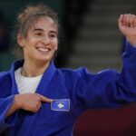 Nora Gjakova e prek finalen, për medaljen e artë do të ndeshet me xhudisten nga Serbia