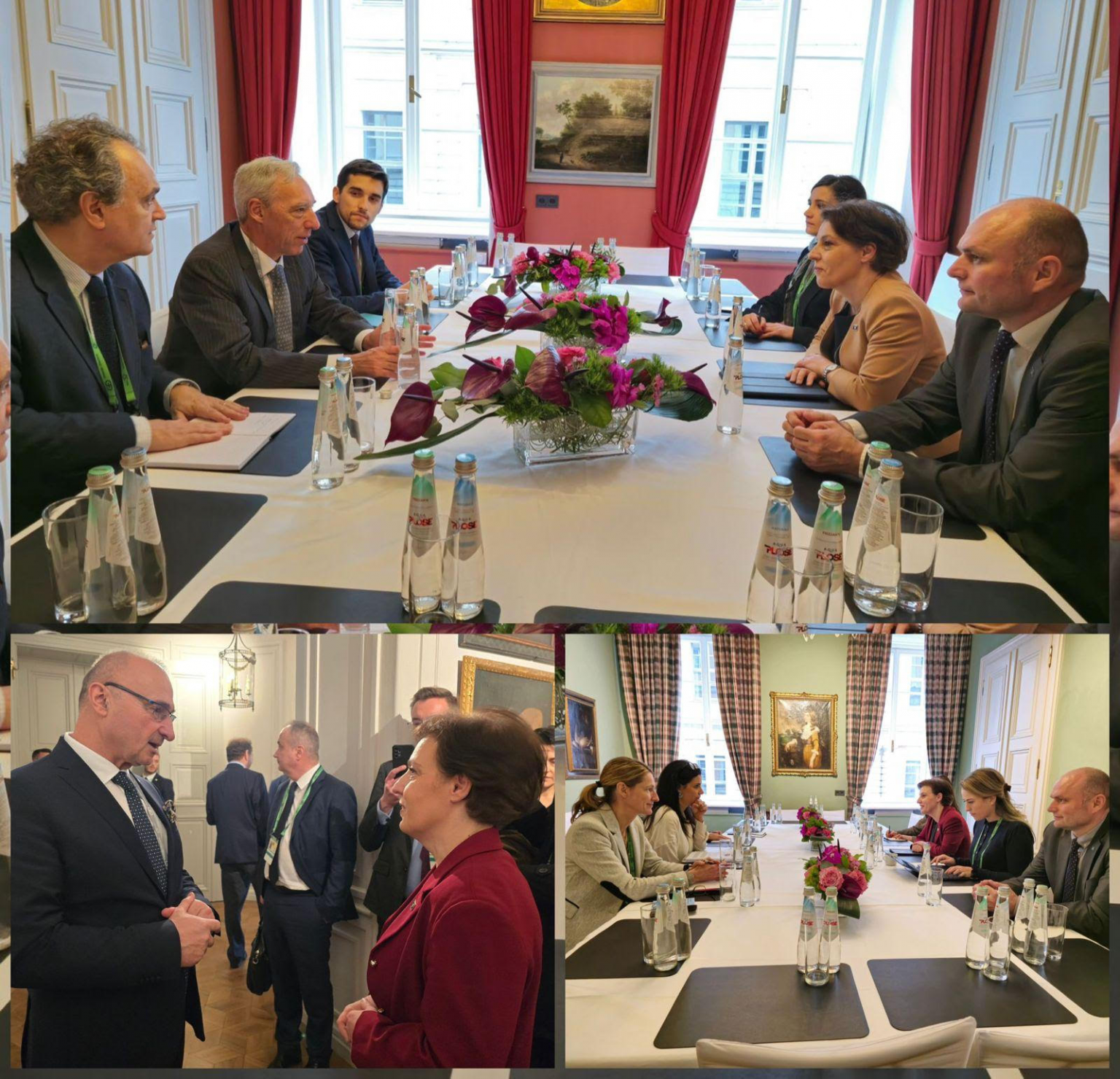 Gërvalla takon ministrat e Jashtëm të Kroacisë, Portugalisë dhe Lihtenshtajnit, prioritet siguria